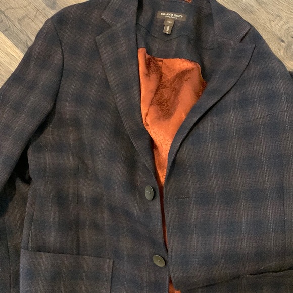 Tommy Bahama Other - Tommy Bahama  Island Soft 💯 % wool dress jacket for men relaxed houndstooth